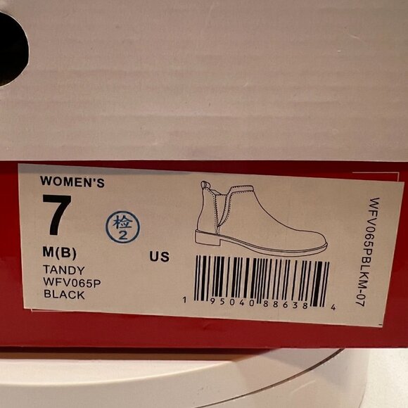 Propét Women’s Tandy Ankle Boots – Black, Size 7 (NIB) - Picture 9 of 10